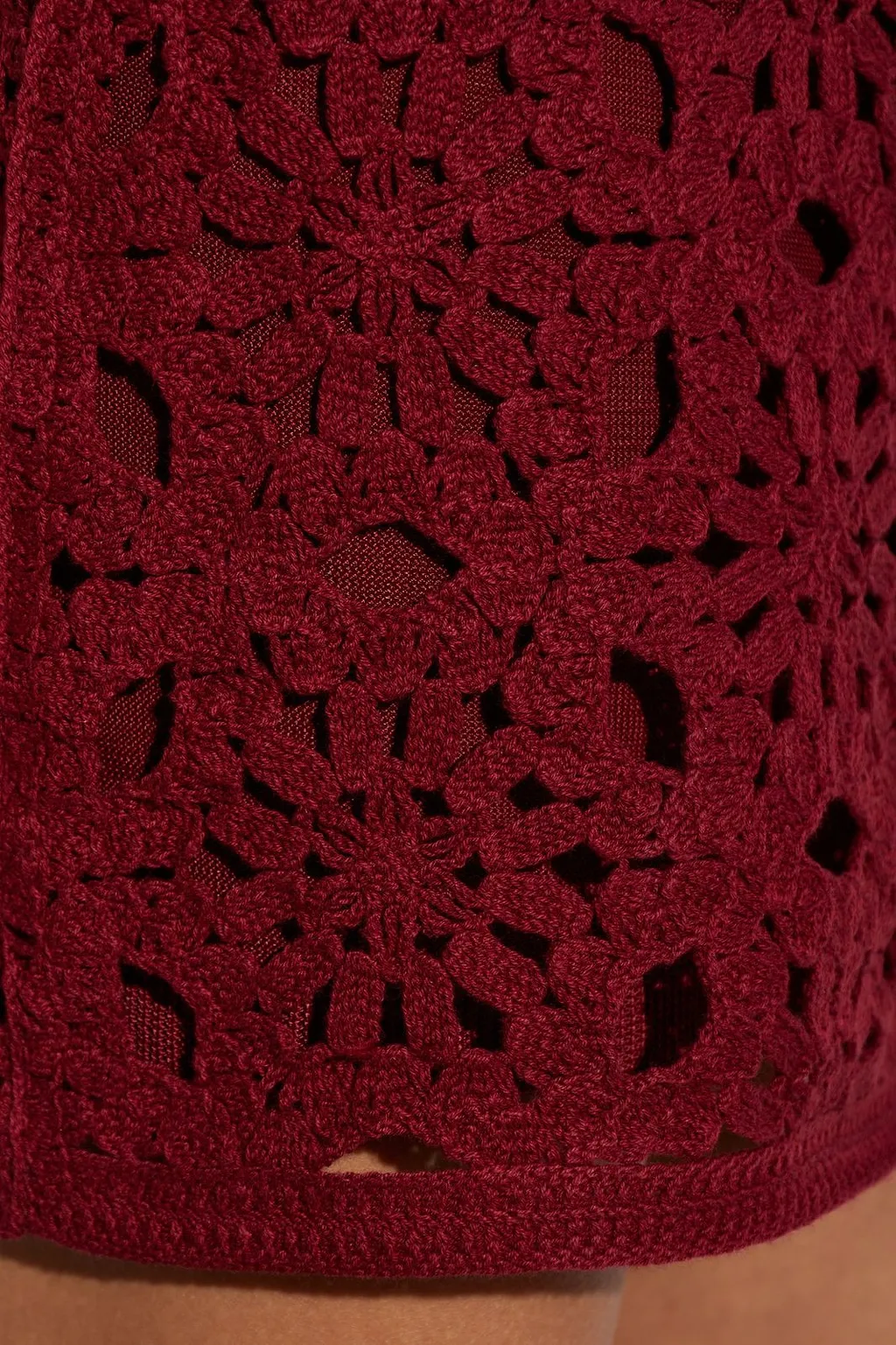 Crochet Mini Skirt