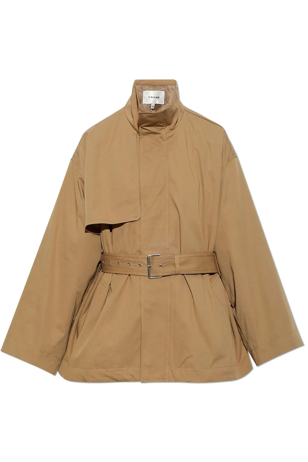 Frame Short Belted Trench Coat