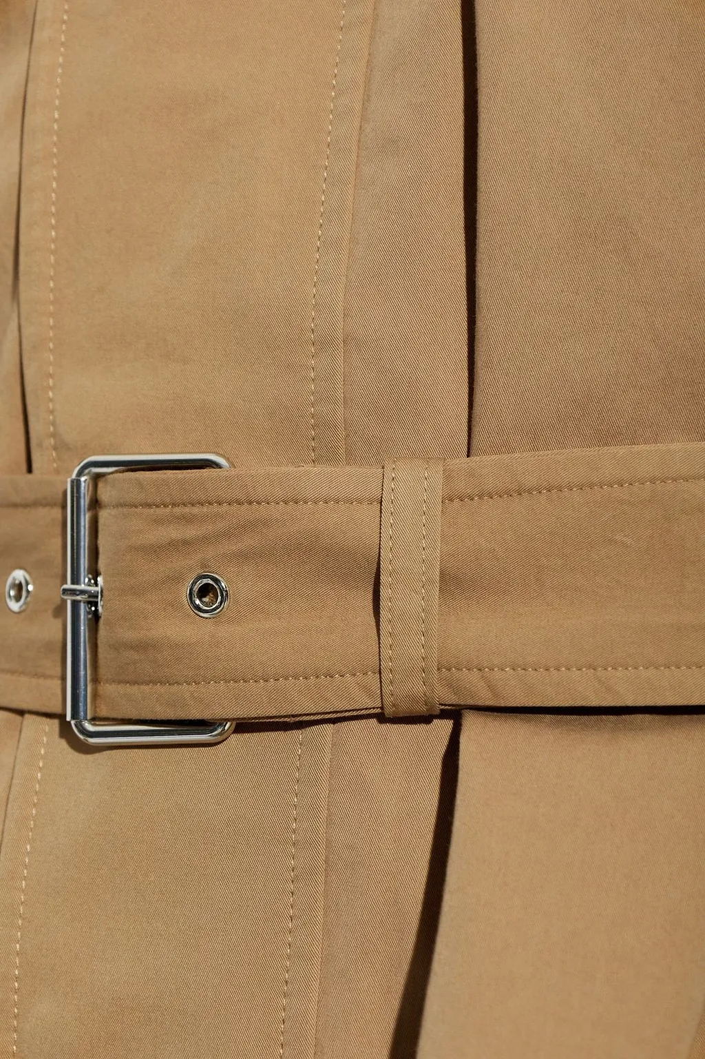 Frame Short Belted Trench Coat