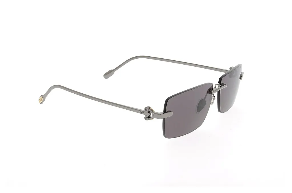 Fred Rimless Frame Sunglasses