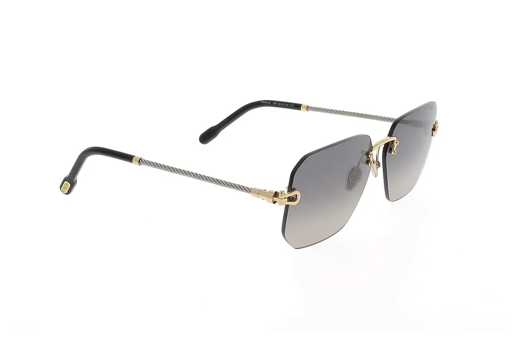 Fred Rimless Square Sunglasses