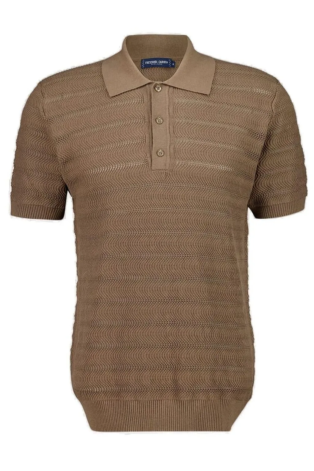 Frescobol Carioca Jacquard Polo Shirt