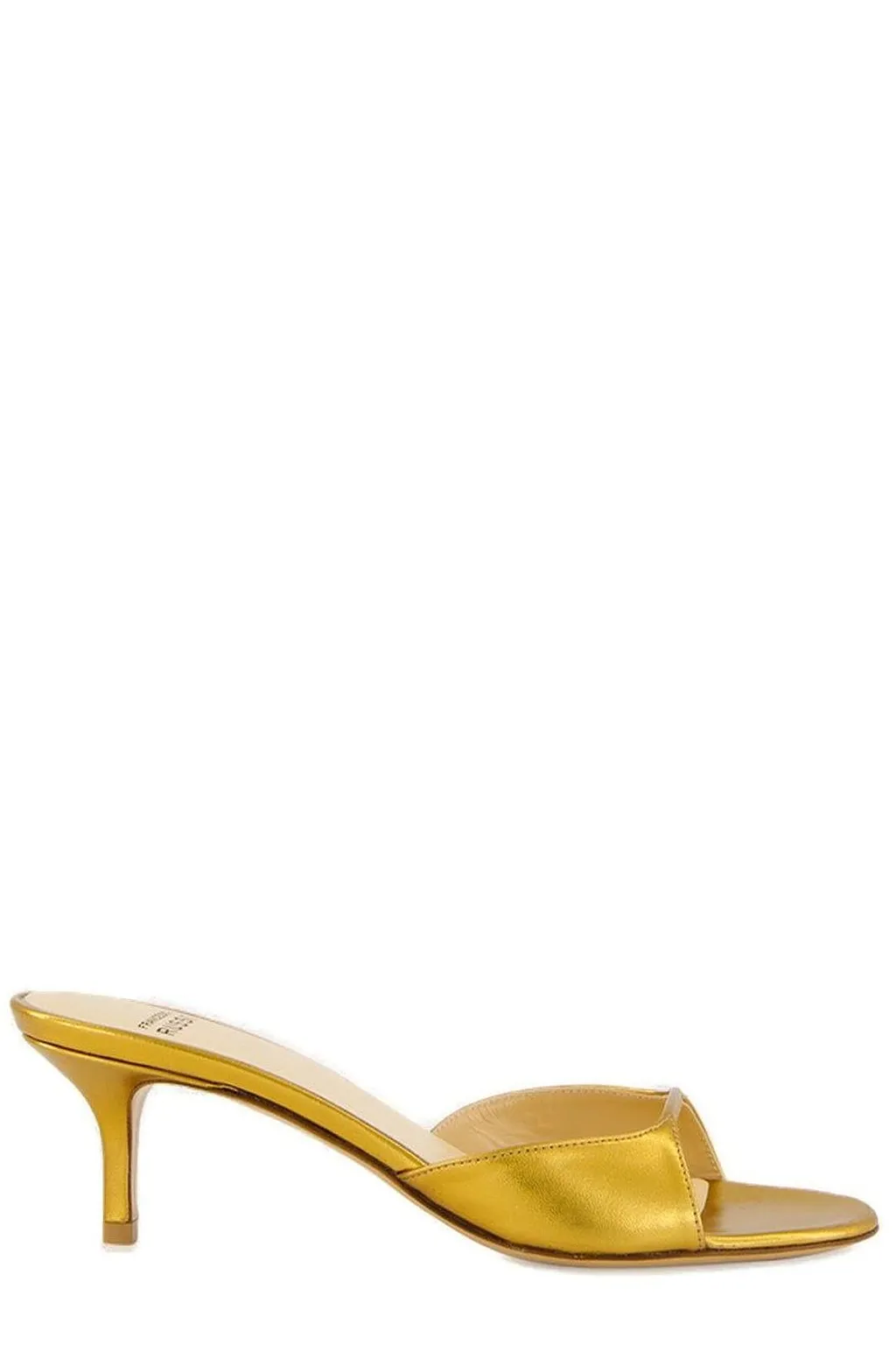 Francesco Russo Open-Toe Slip-On Mules