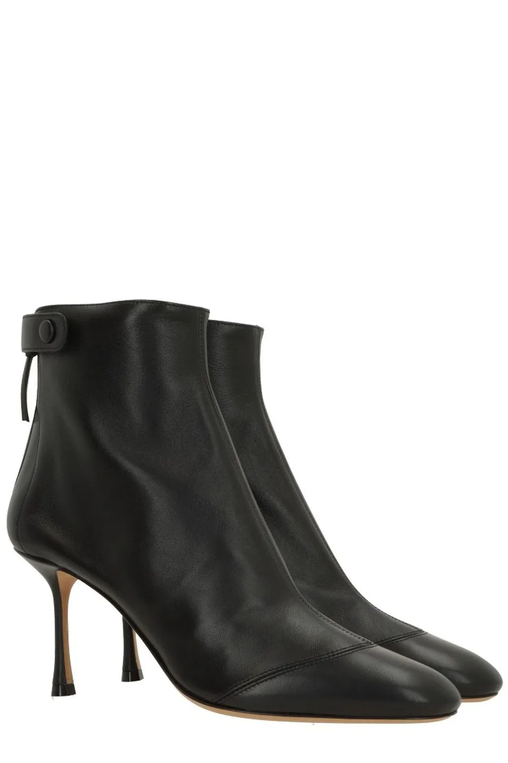 Francesco Russo Pointed Toe Zip-Up Boots