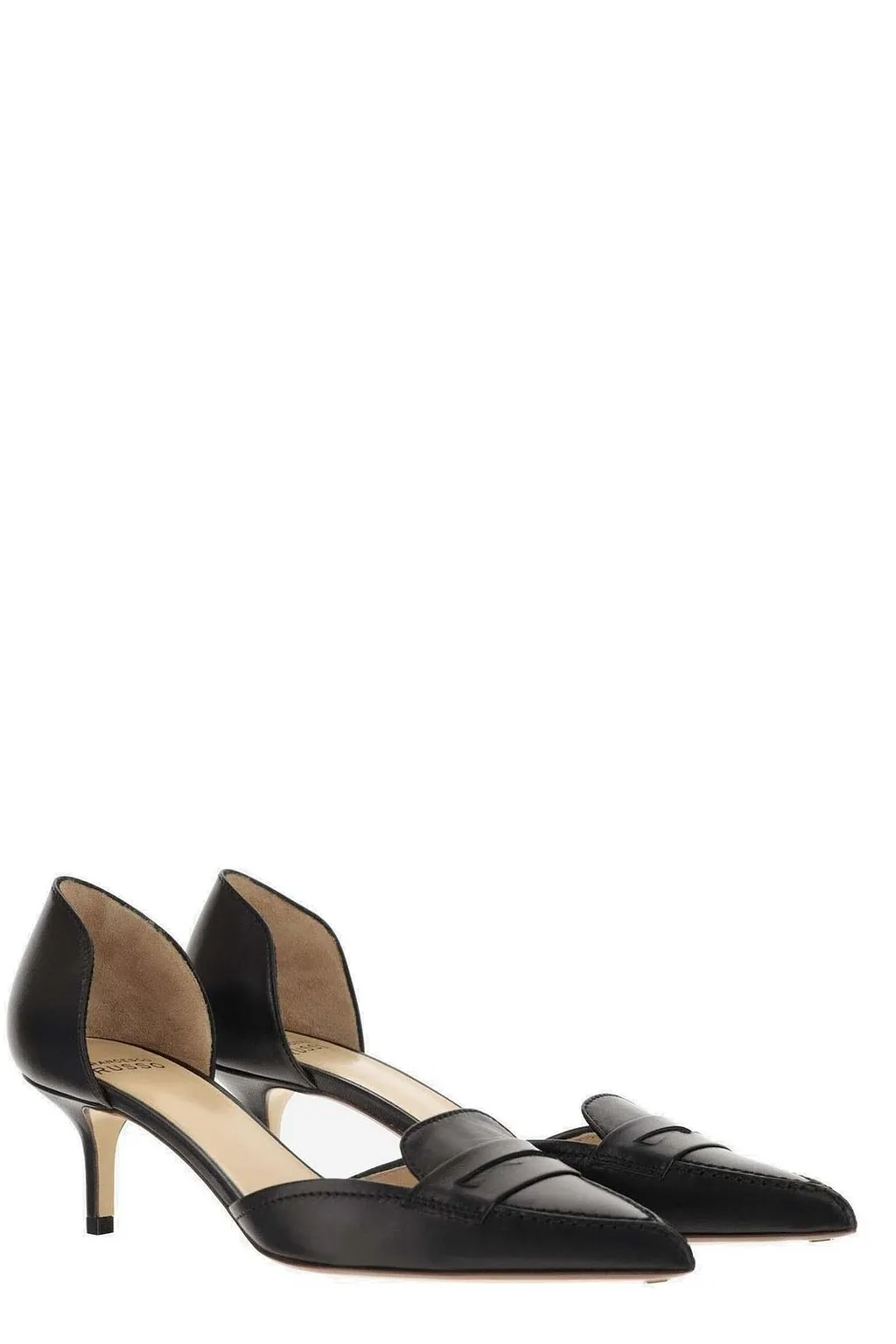 Francesco Russo Pointed Toe Pumps