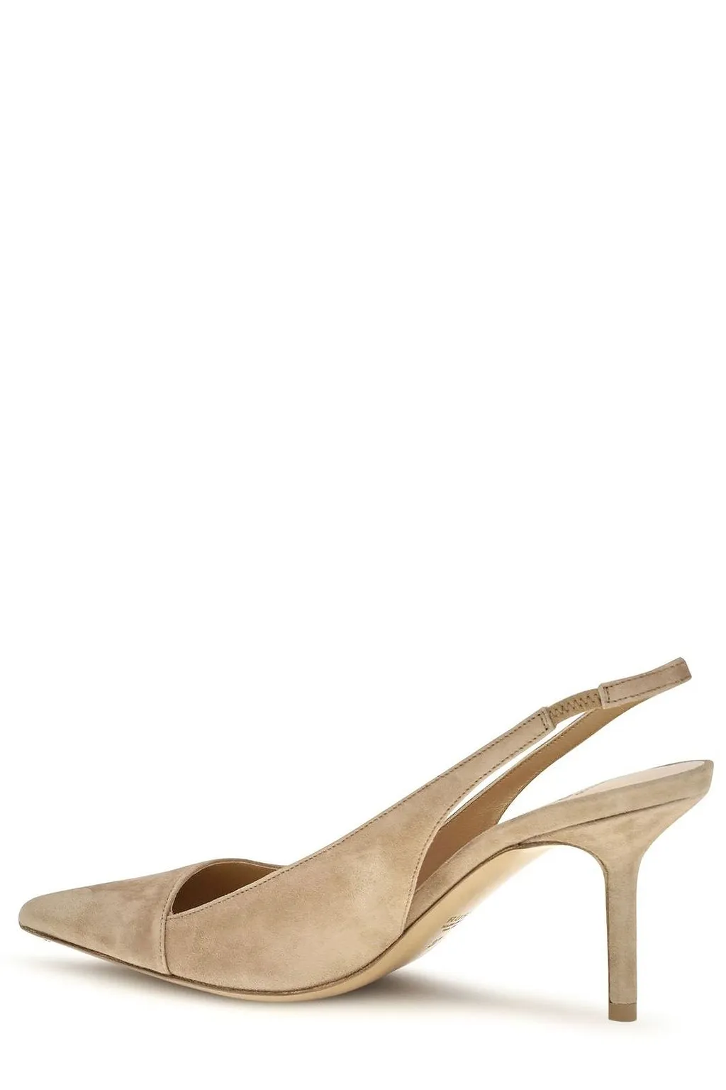 Francesco Russo Suede Slingback Heeled Pumps