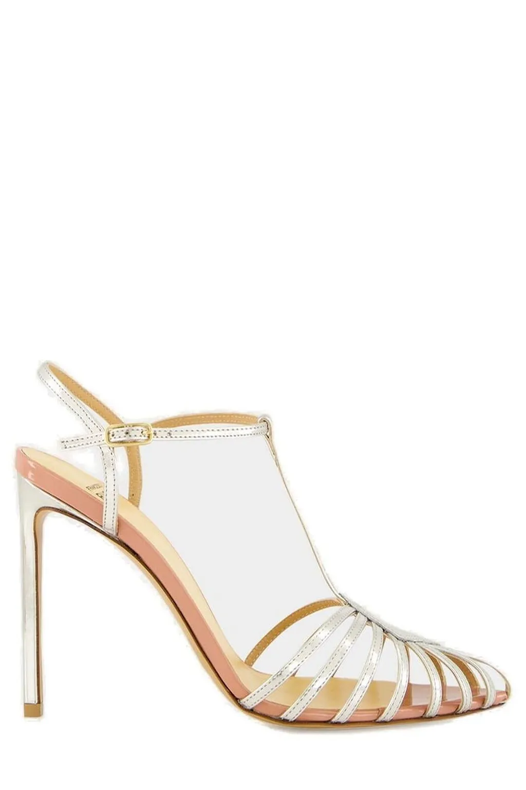 Francesco Russo Strapped Buckled Heel Sandals