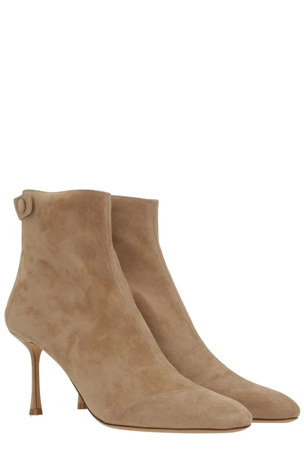 Francesco Russo Zip Detailed Ankle Boots