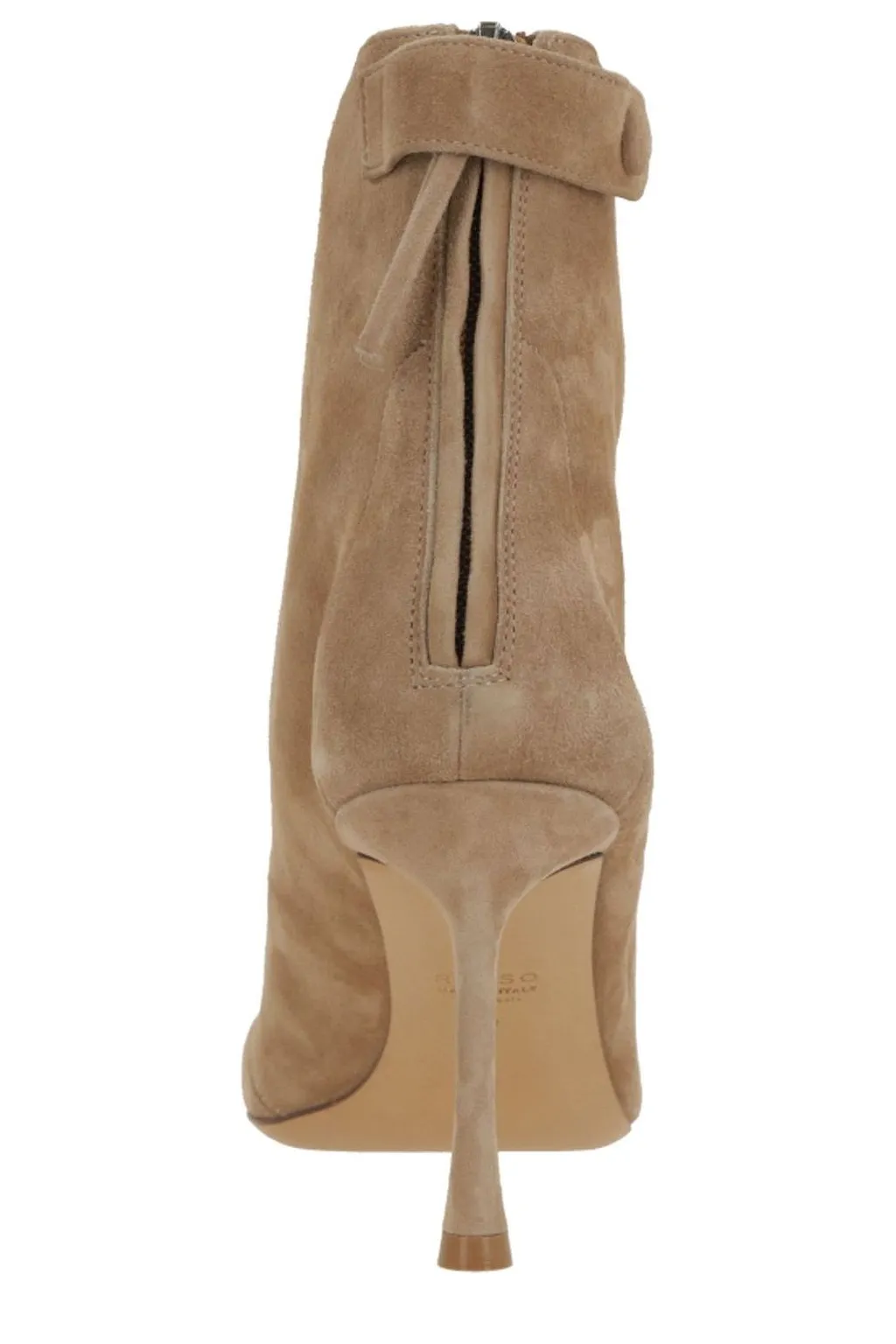 Francesco Russo Zip Detailed Ankle Boots