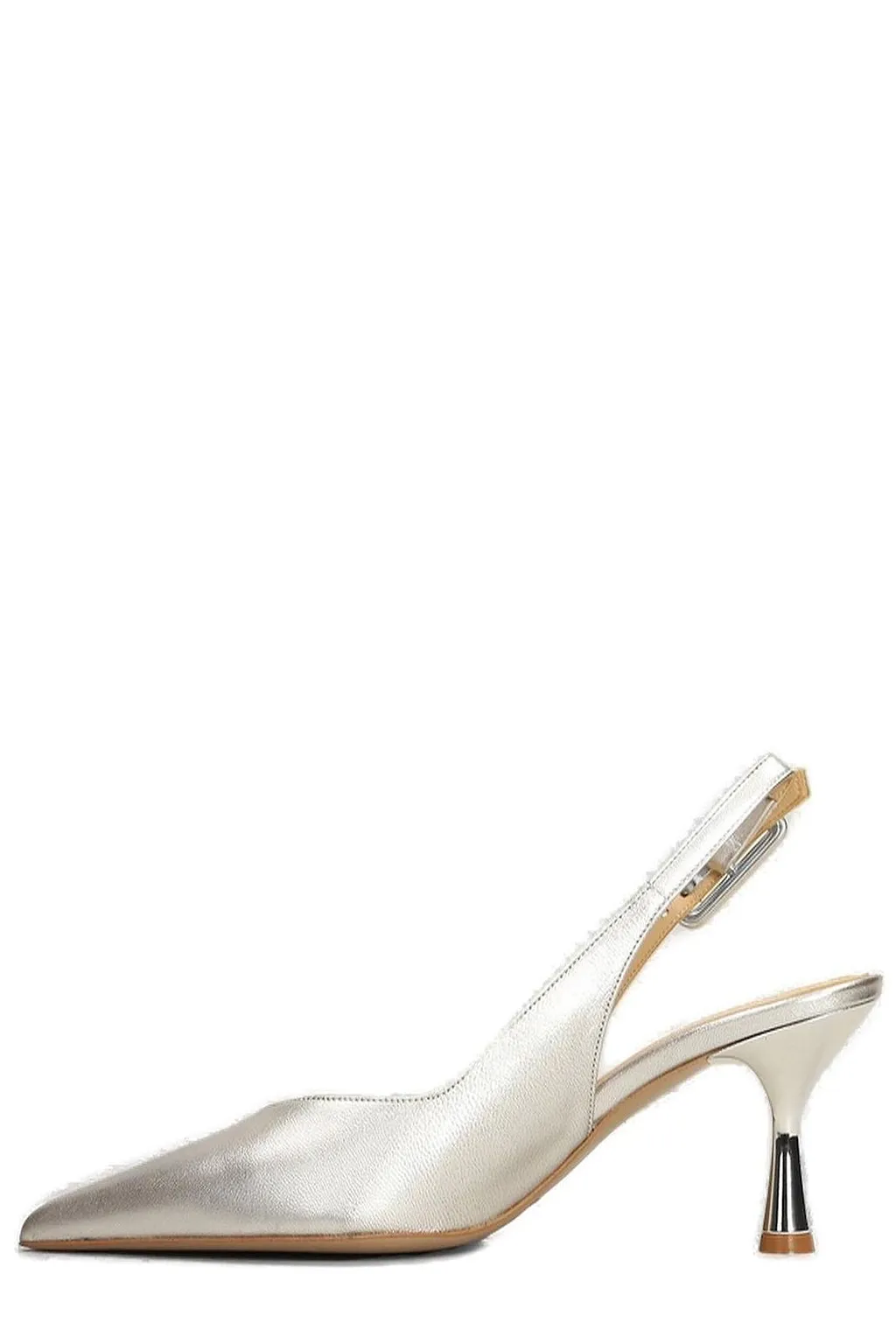 Fratelli Russo Pointed-Toe Metallic Pumps