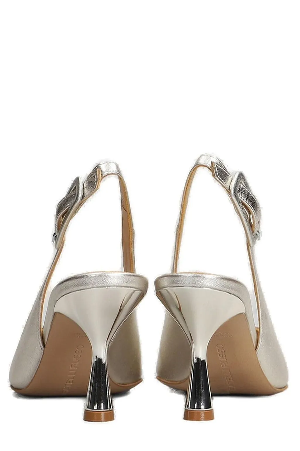 Fratelli Russo Pointed-Toe Metallic Pumps