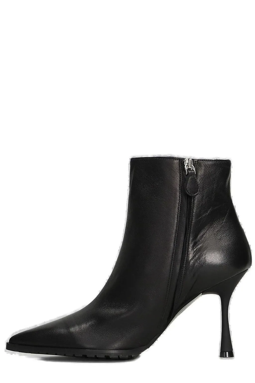 Pointed-Toe Ankle Boots