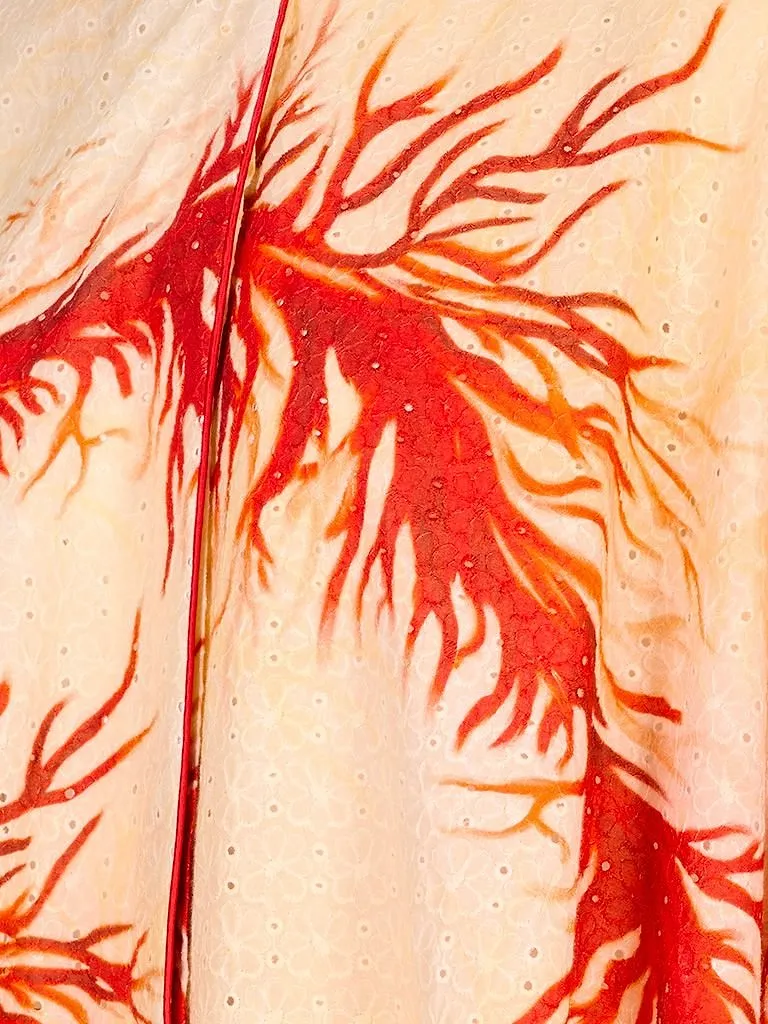 Coral-Like Printed Shirt
