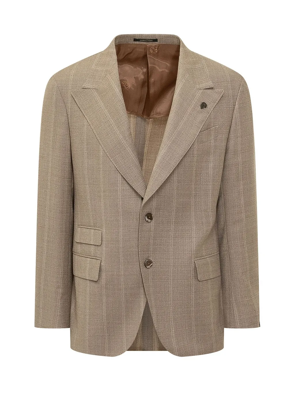 Gabriele Pasini Single-Breasted Pinstriped Suit