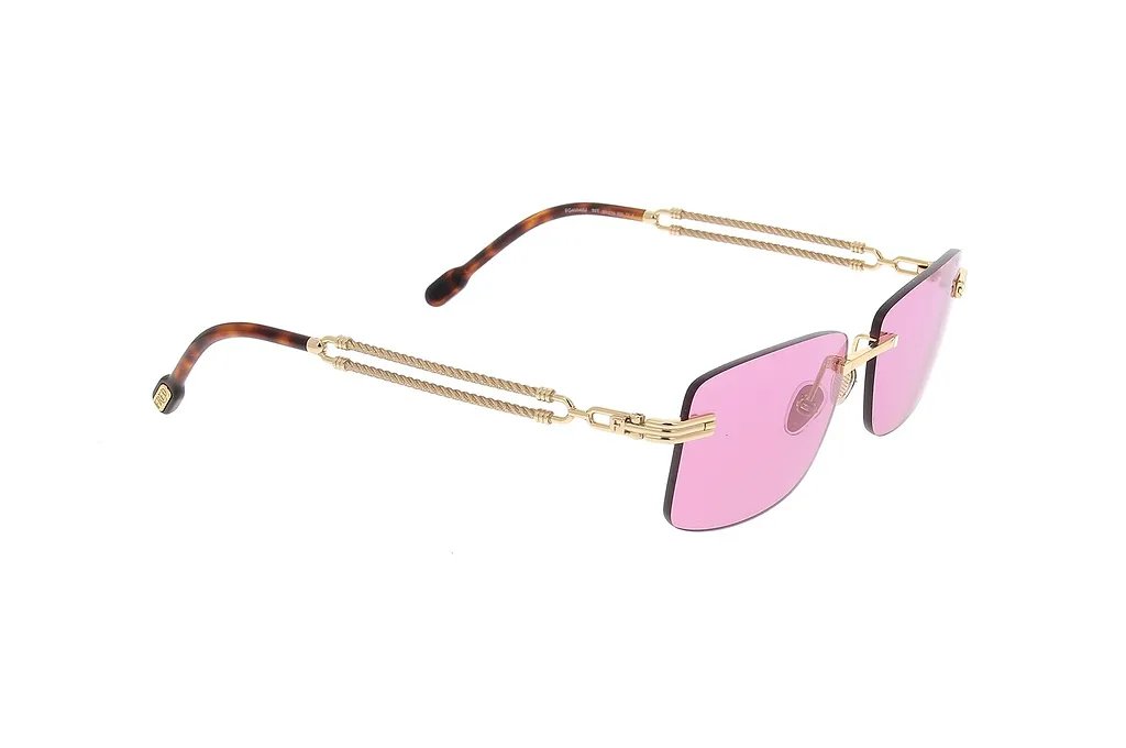 Fred Force 10 Geometric Frame Sunglasses