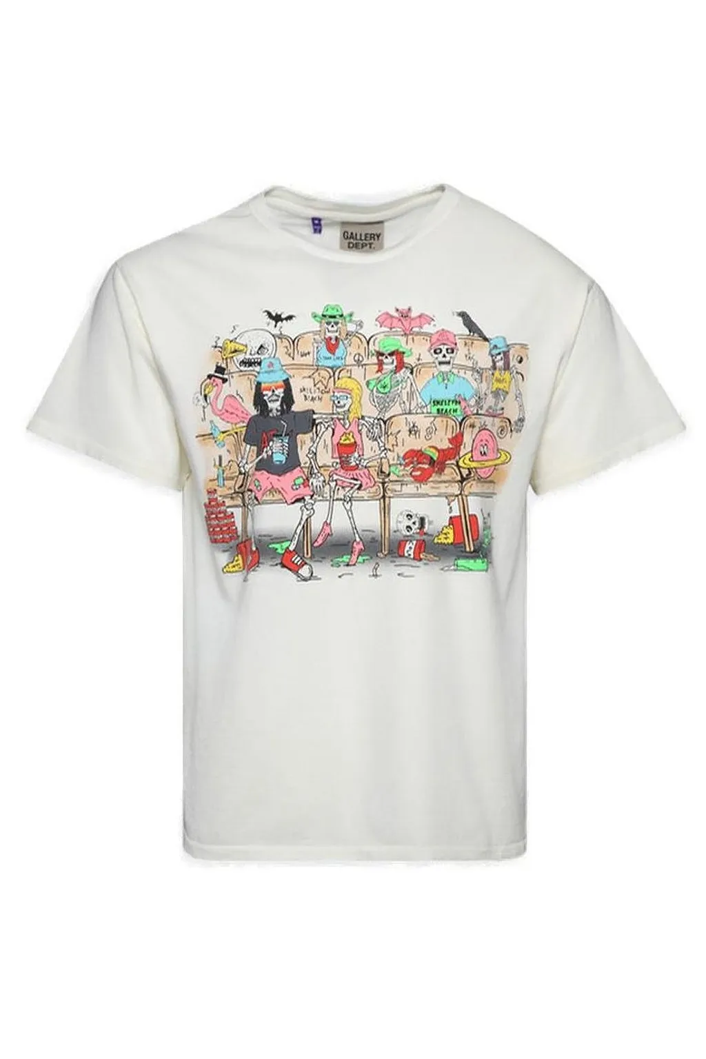 Gallery Dept. Graphic Printed Crewneck T-Shirt