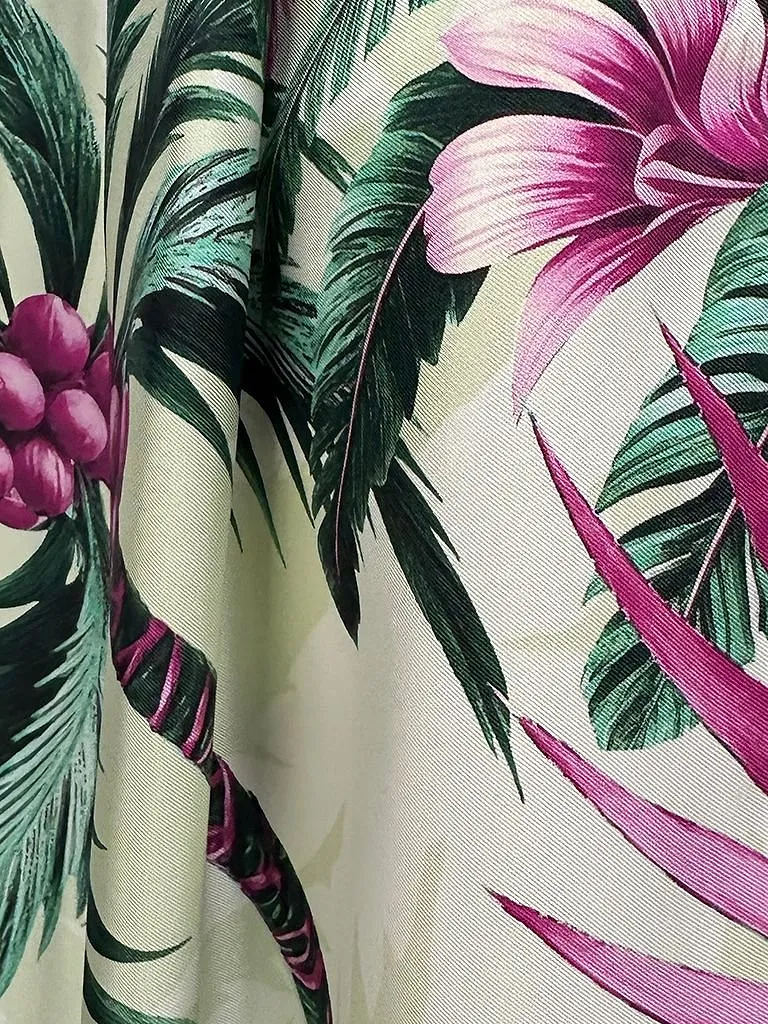 Pattern-Printed Trousers