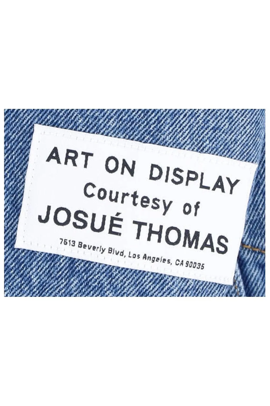 Gallery Dept. Logo Printed Denim Jacket