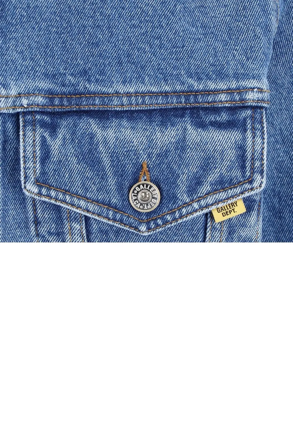 Gallery Dept. Logo Printed Denim Jacket