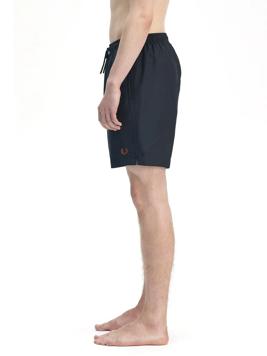 Fred Perry Logo-Embroidered Drawstring Swim Shorts