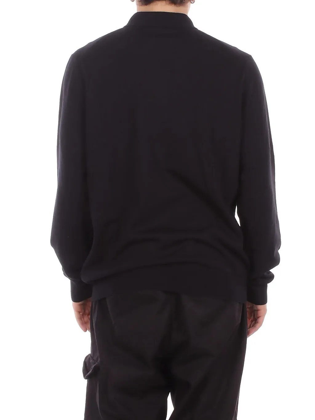 Fred Perry Logo Embroidered Long-Sleeved Polo Shirt