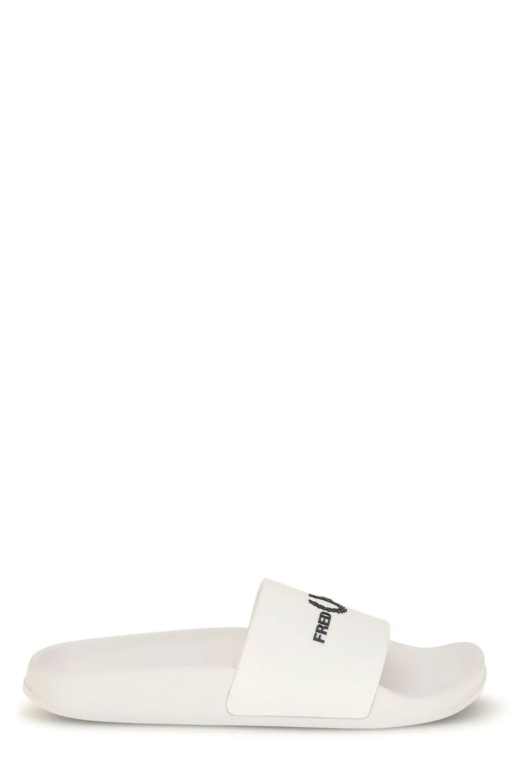 Fred Perry Logo Rubber Slides