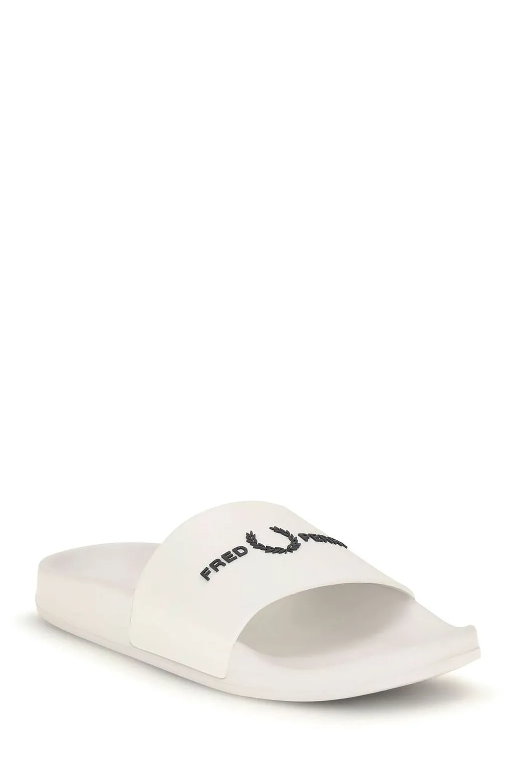 Fred Perry Logo Rubber Slides