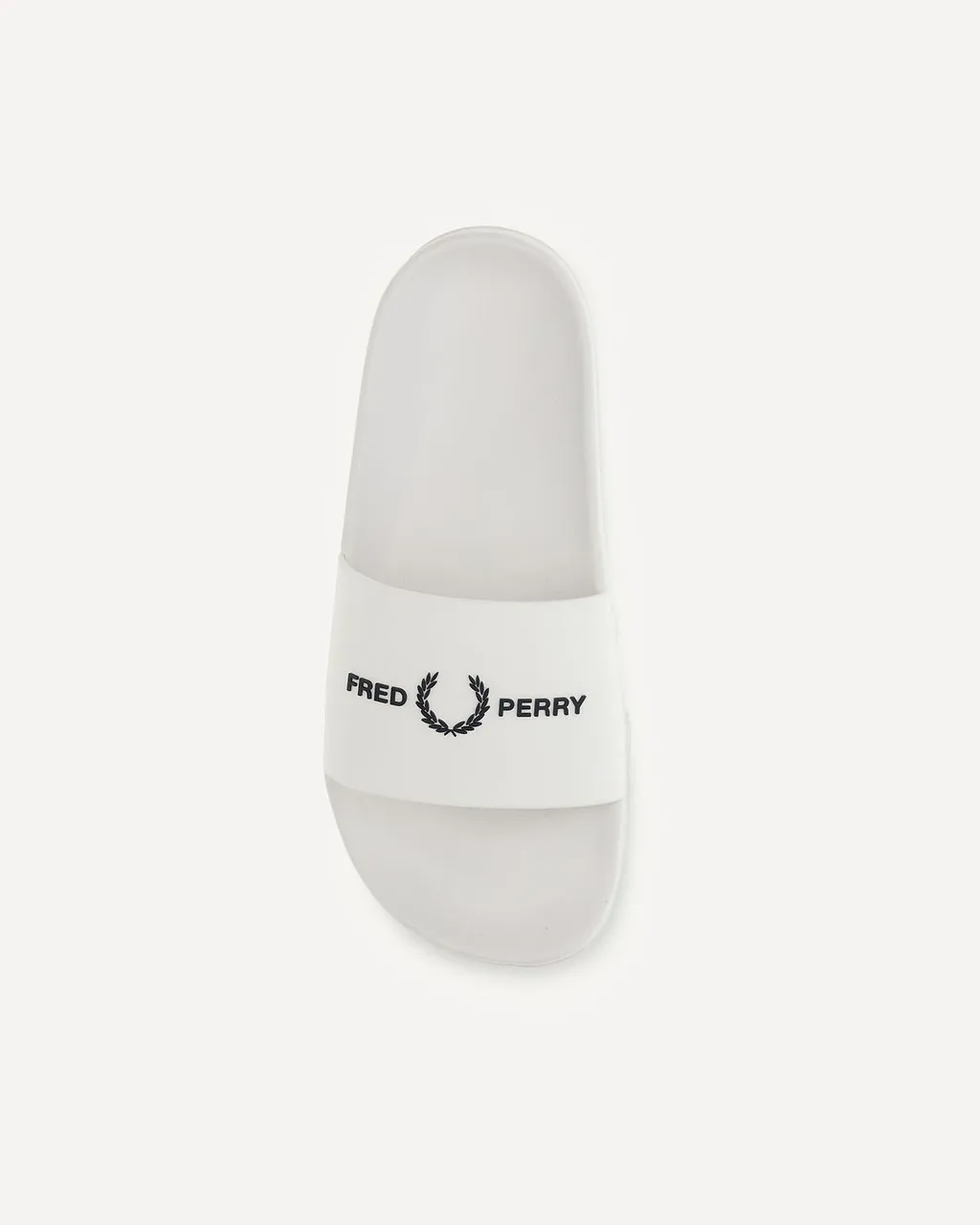 Fred Perry Logo Rubber Slides