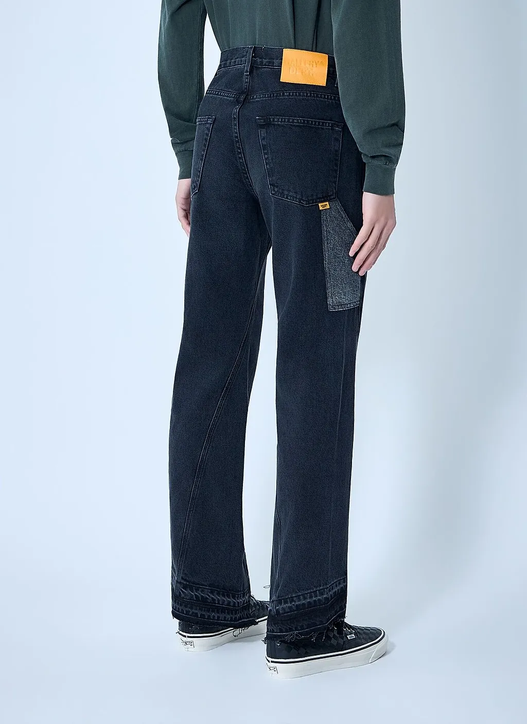 Gallery Dept. Twisted Wide-Leg Jeans