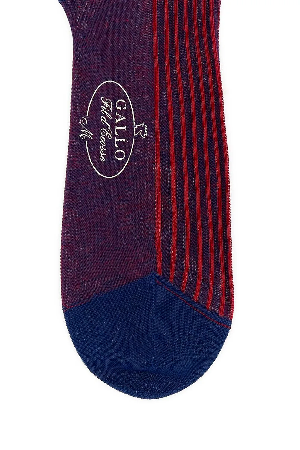Gallo Mezza Alzetta Striped Socks