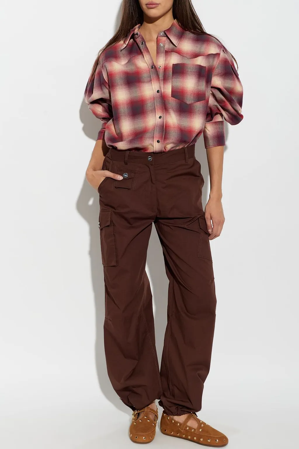 Ganni Relaxed Cargo Pants