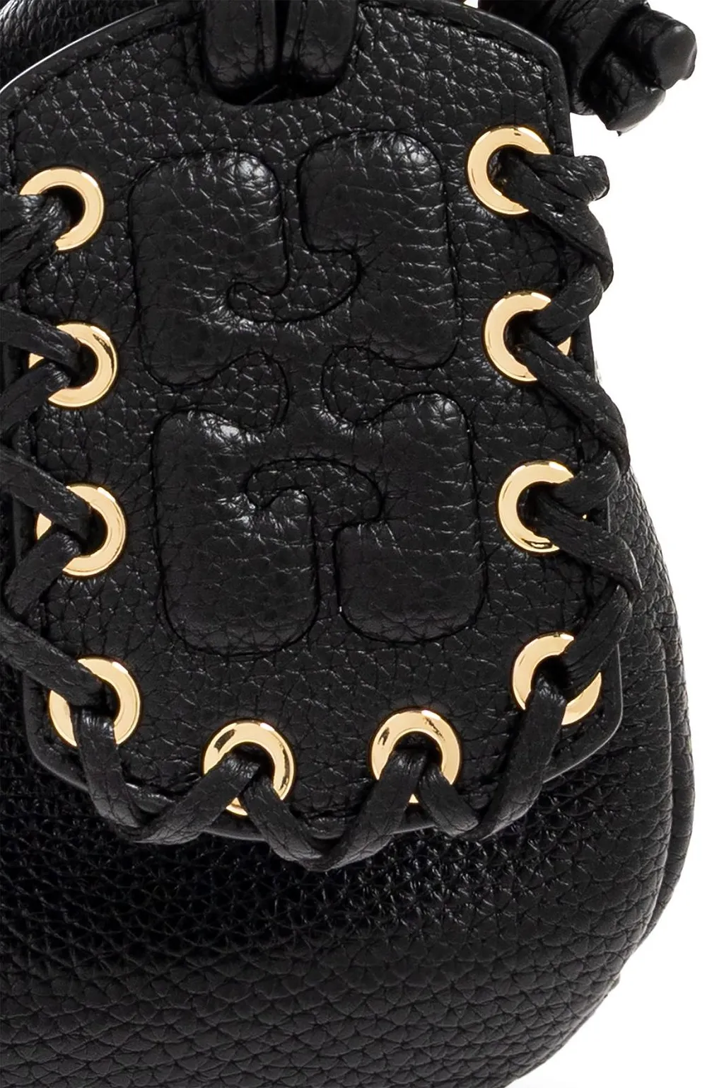 Ganni Butterfly Logo Mini Hobo Bag