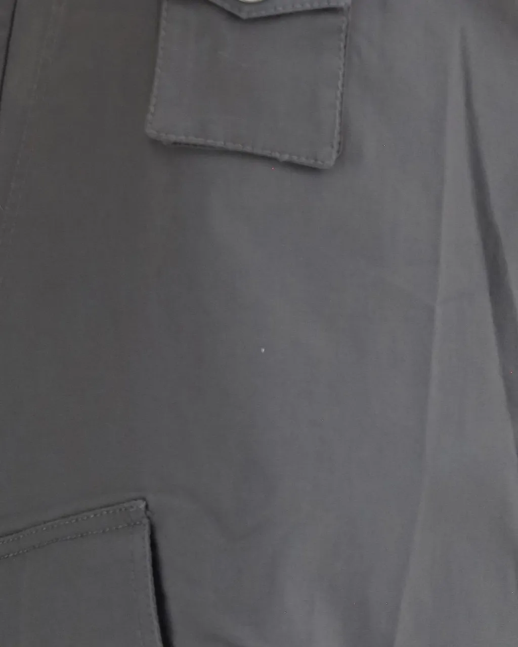 Ganni Straight-Leg Stretch Cargo Pants