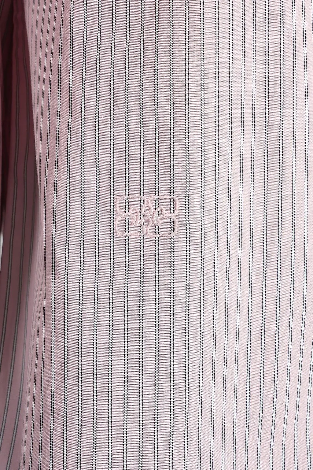 Ganni Long Sleeved Striped Shirt