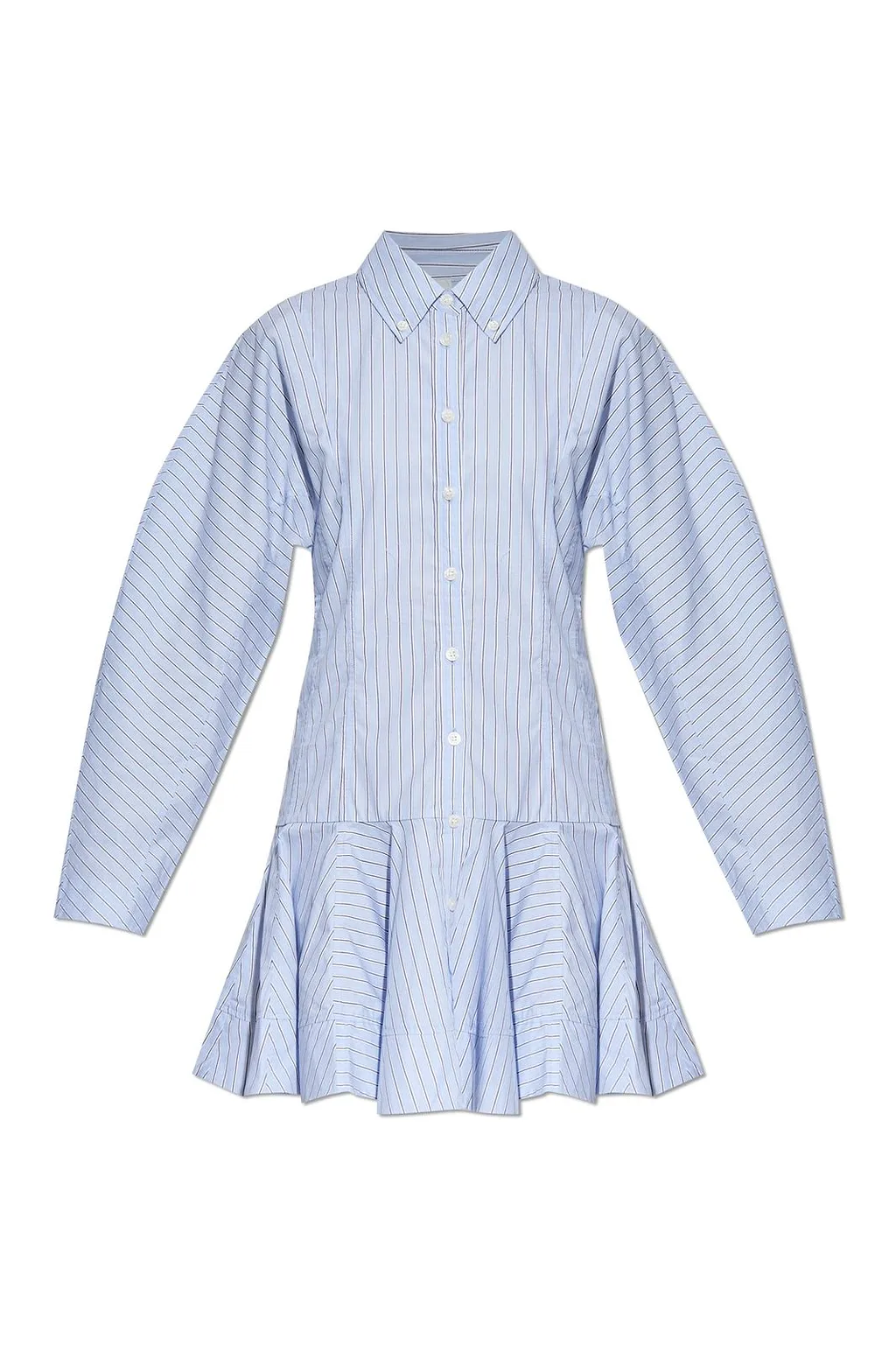 Ganni Striped Shirt Dress
