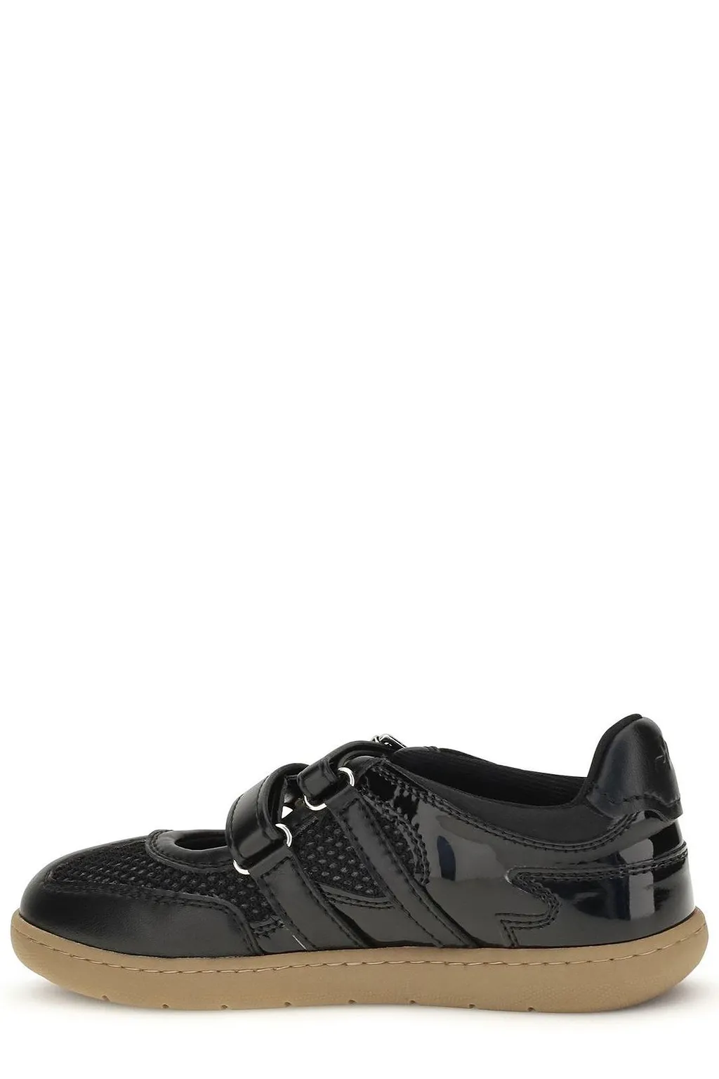 Ganni Sue Double-Strap Ballet Flats