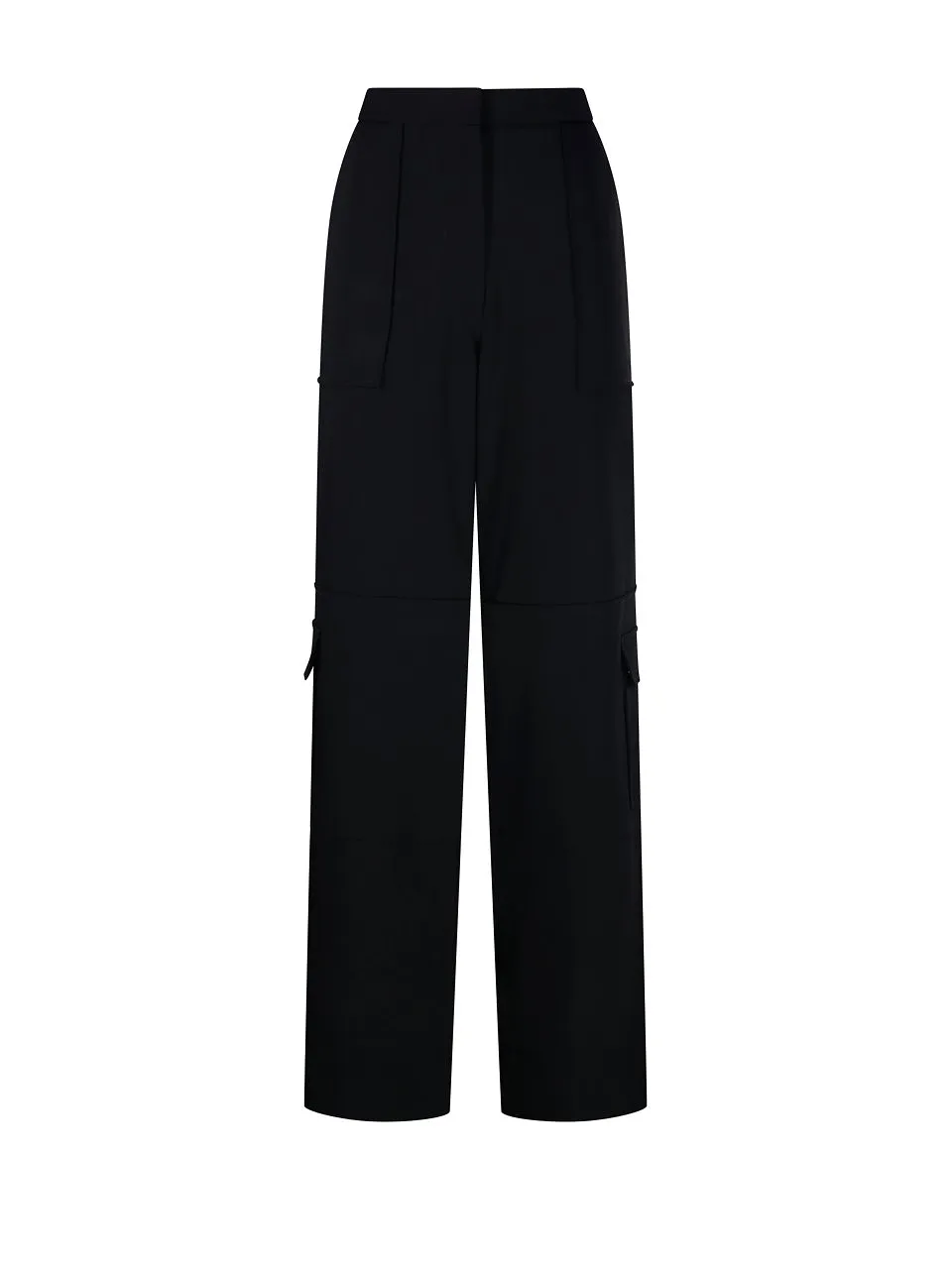 Ganni Twill Suiting Cargo Trousers