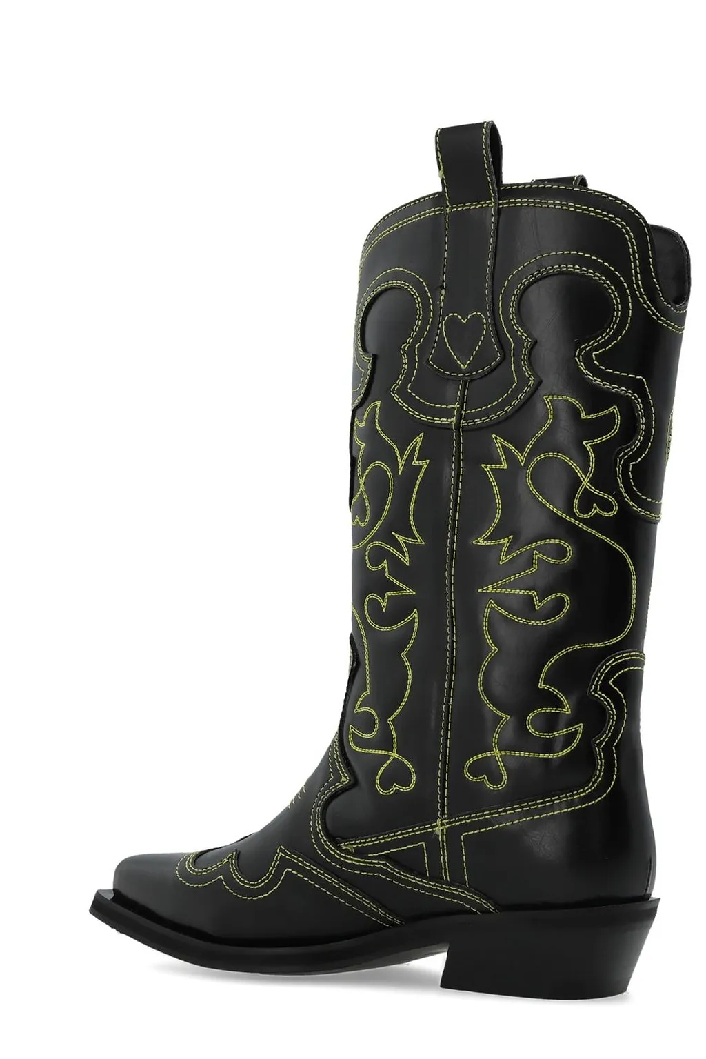 Ganni Western Stitching Boots