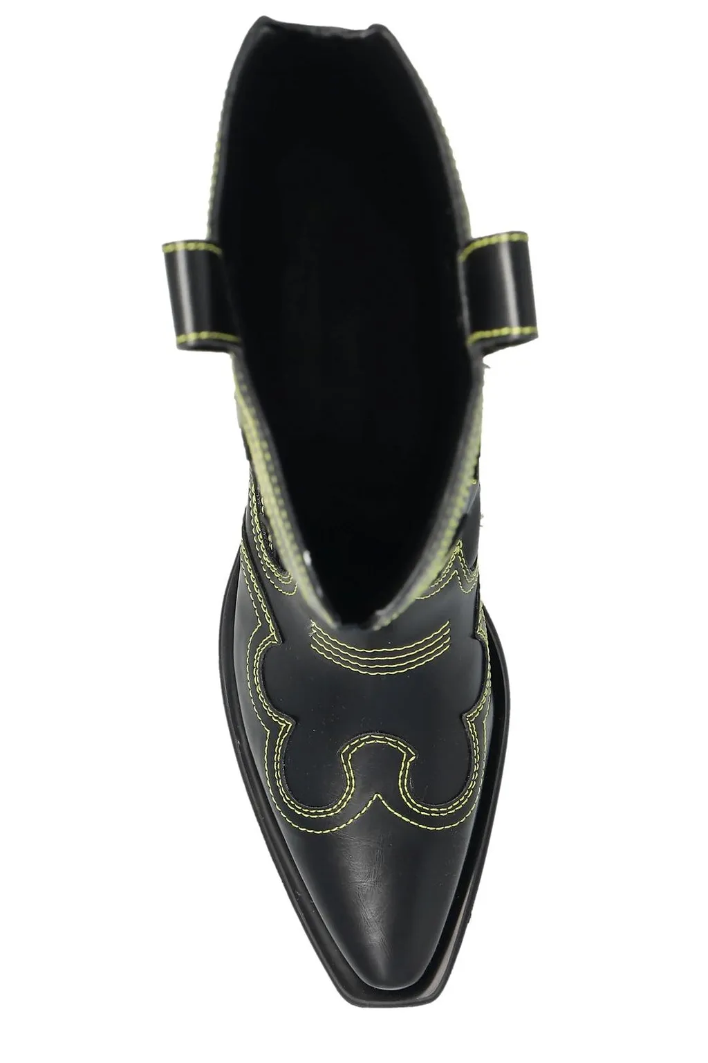 Ganni Western Stitching Boots