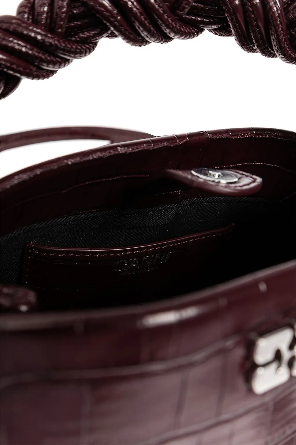 Ganni Embossed Mini Bou Bag