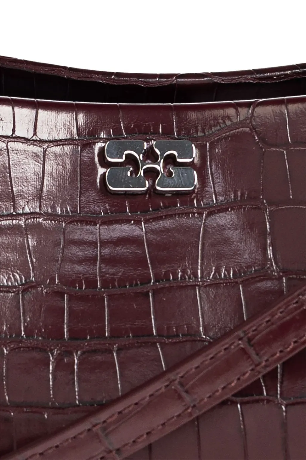 Ganni Embossed Mini Bou Bag