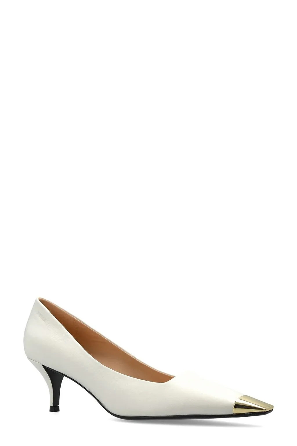 Furla Metal-Toe Kitten Heeled Pumps
