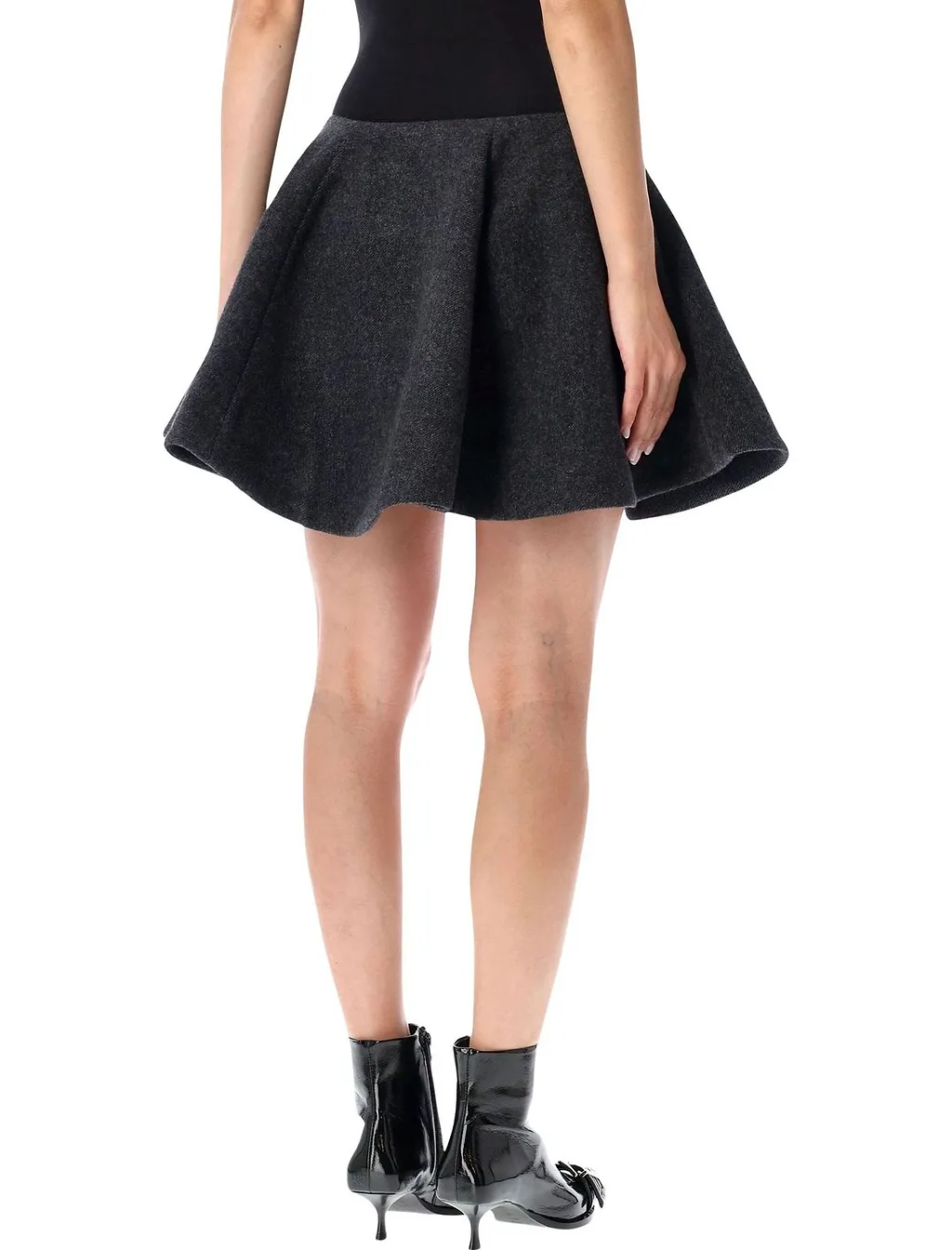 Ganni Flared Mini Skirt