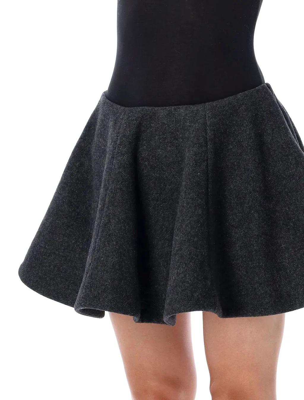 Ganni Flared Mini Skirt