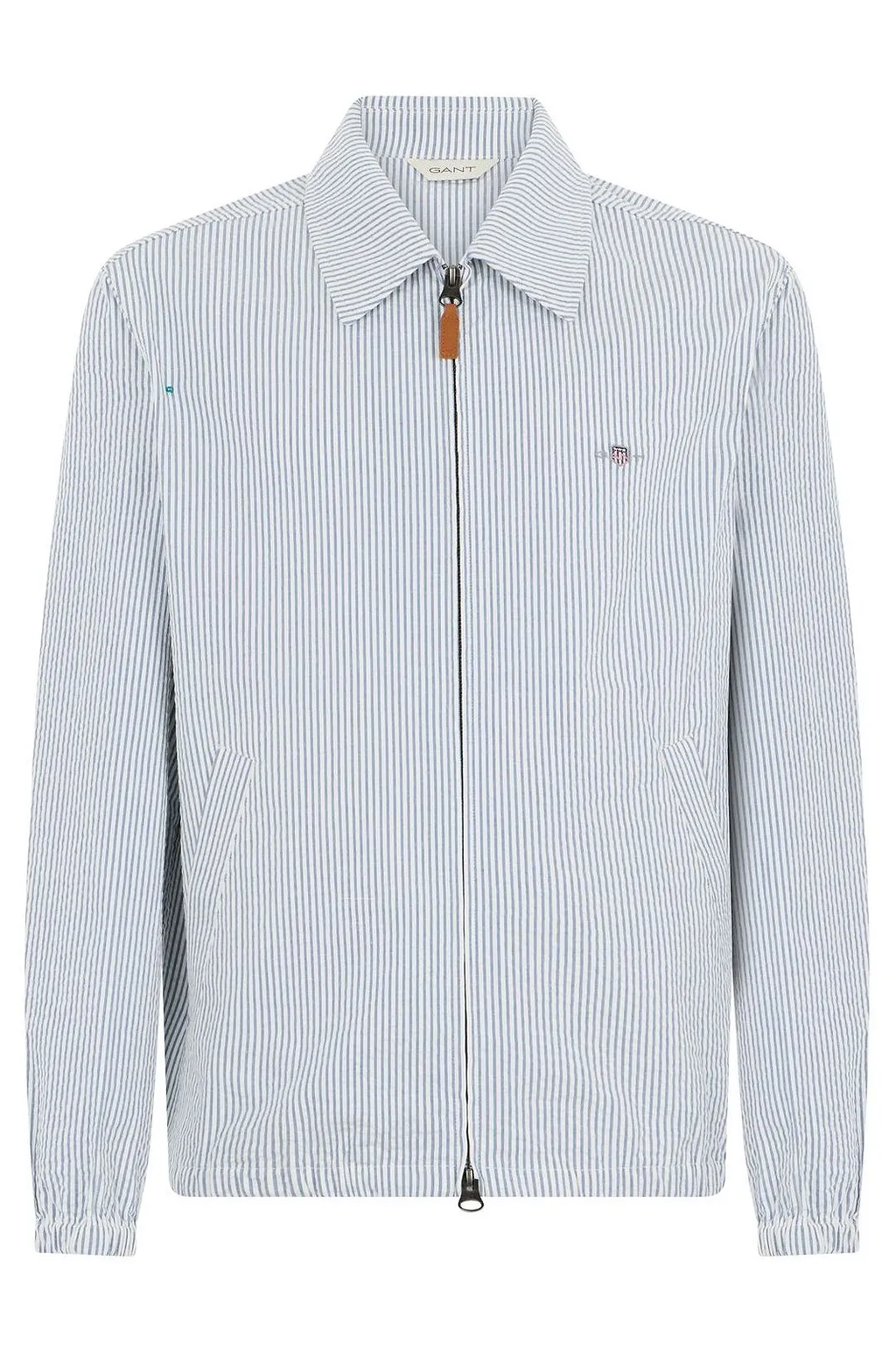 Gant Striped Zip-Up Jacket