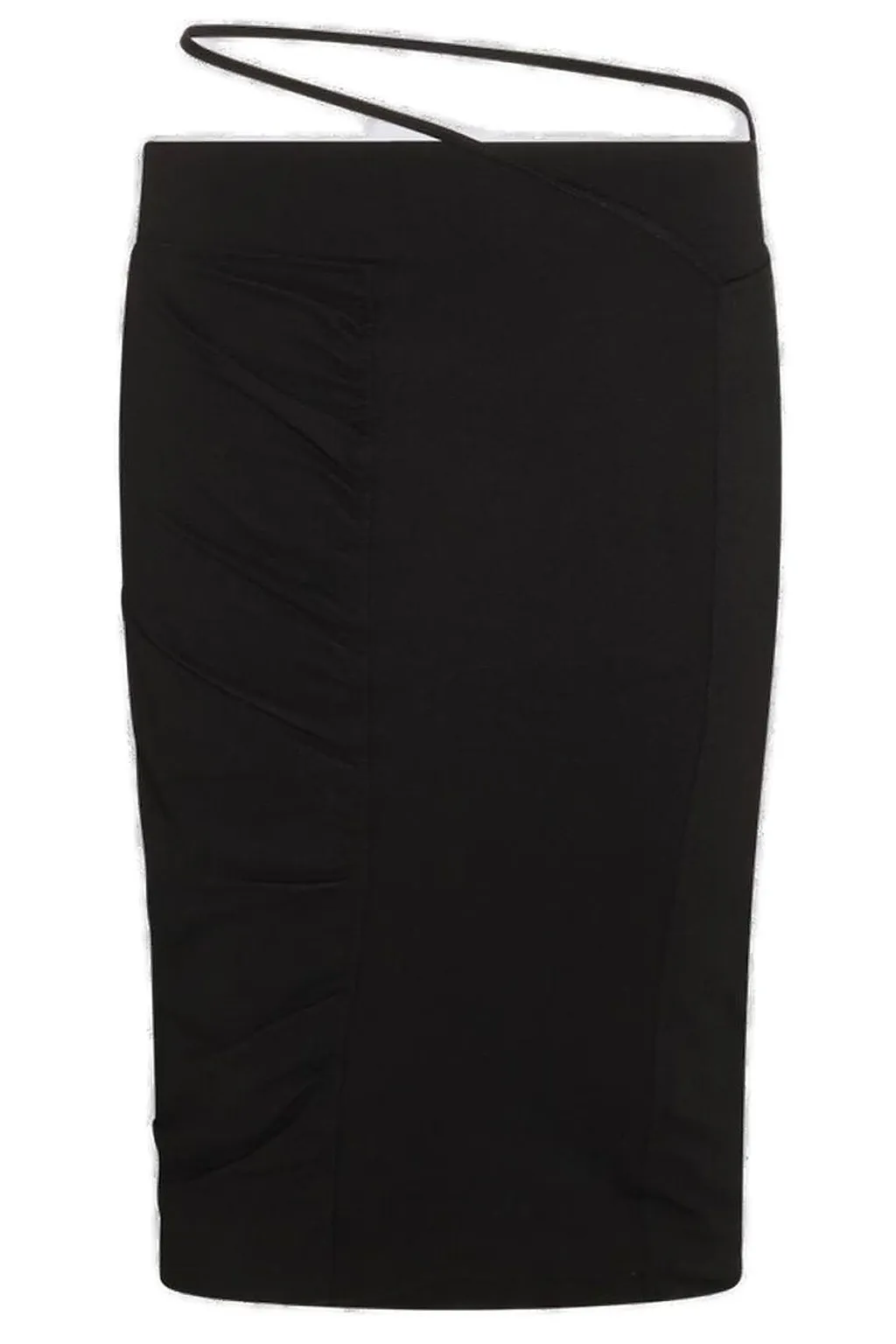 Dayton Strapped Ruched Pencil Skirt