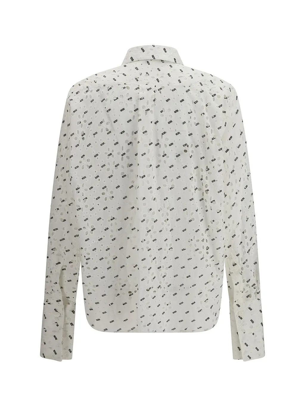Broderie Anglaise Logo Shirt