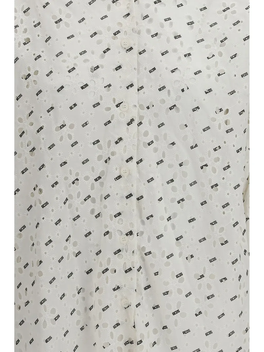 Broderie Anglaise Logo Shirt