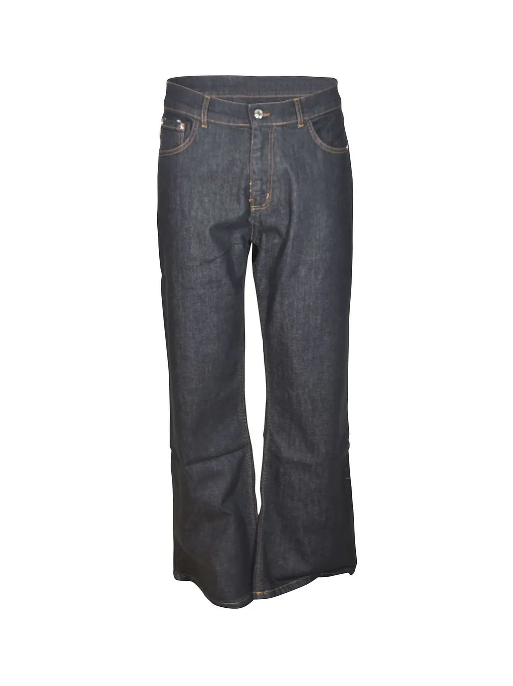 Gcds Flame-Embroidered Jeans