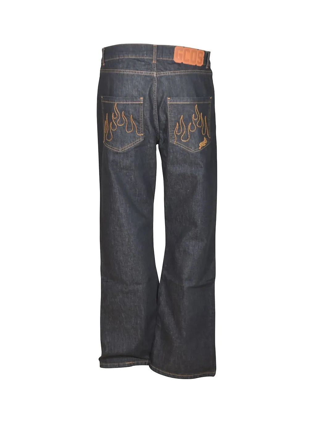 Gcds Flame-Embroidered Jeans